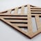 Ekena Millwork Small Allen Decorative Fretwork Wood Wall Panels, Red Oak, 11 3/8"W x 11 3/8"H x 3/8"T WALW12X12X0375ALLRO - alternate 2